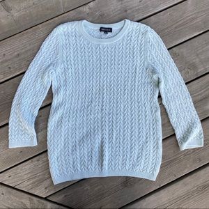 Lord & Taylor Mint Green Knit Top